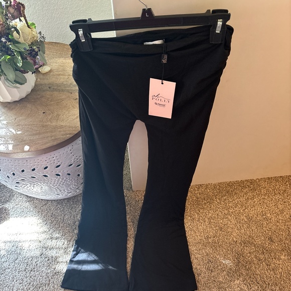 Oh Polly black flare pants brand new with tags small - Picture 3 of 5